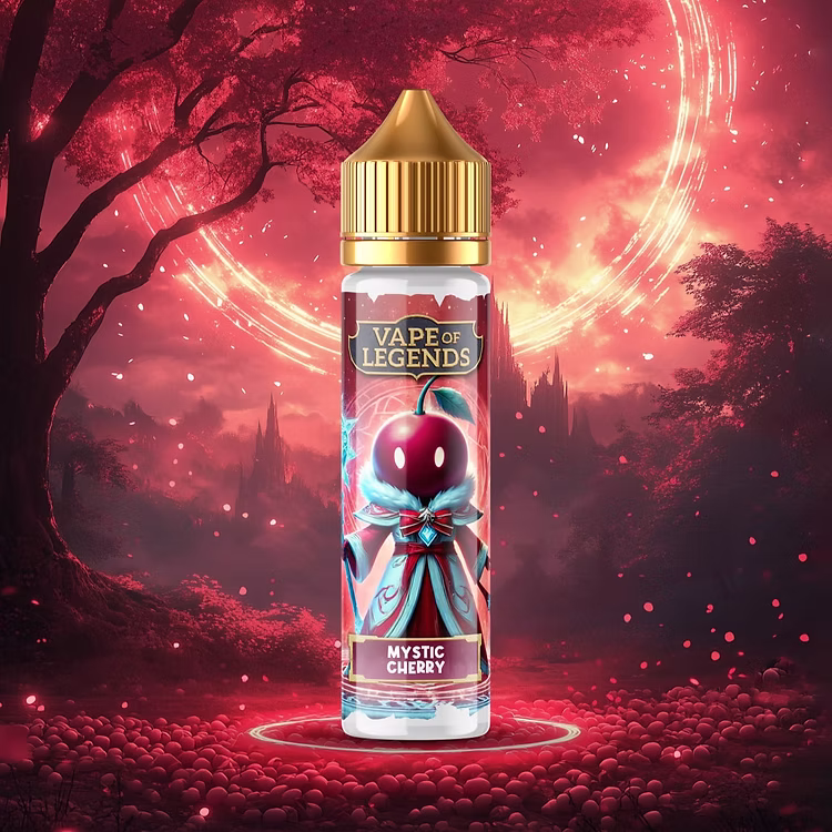 vape of legend mystic cherry 50 ml 00 mg 50/50