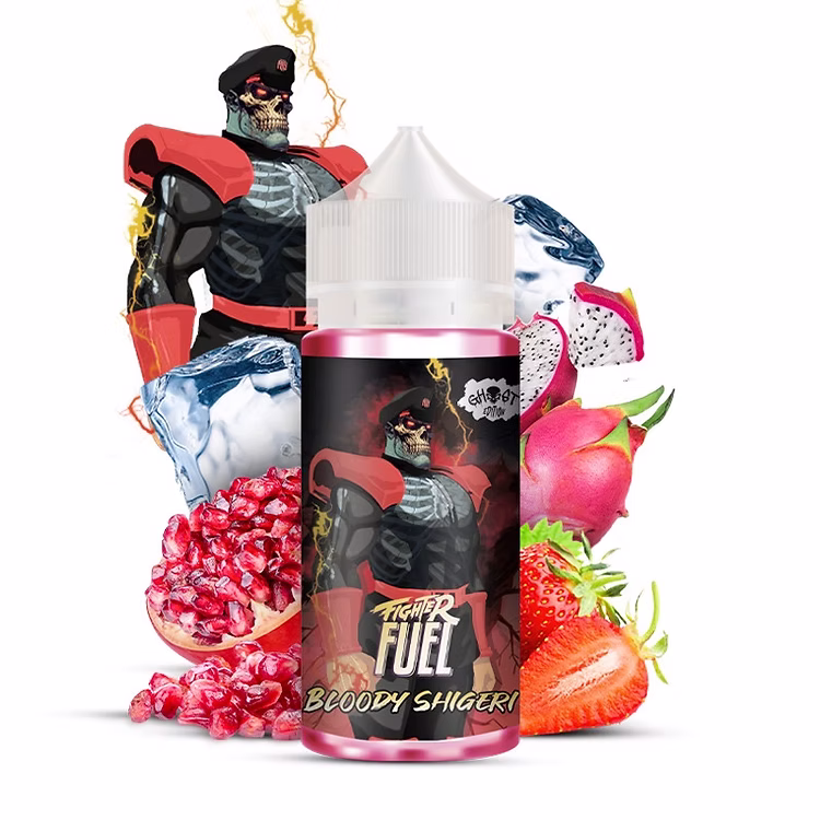 bloody shigeri 100 ml fighter fuel by maison fuel 00 mg