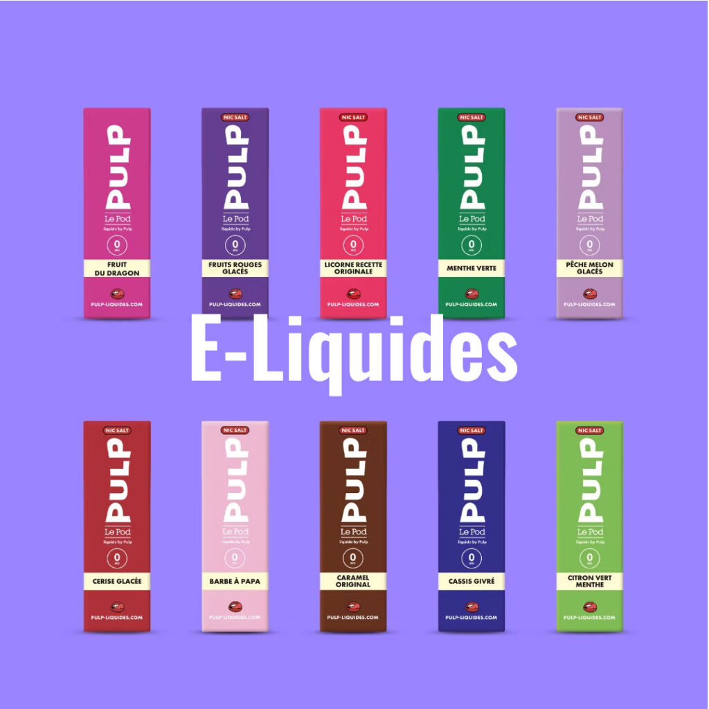 Accueil boutons liquides