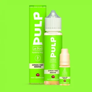 pack citron vert menthe le pod liquide by pulp 60 ml