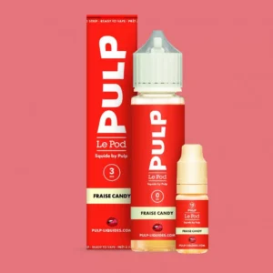 pack fraise candy le pod liquide by pulp 60 ml