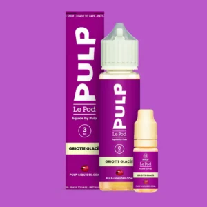 pack fruits griotte glacee le pod liquide by pulp 60 ml