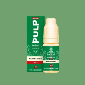 le pod liquide fizz by pulp menthe verte 10 ml