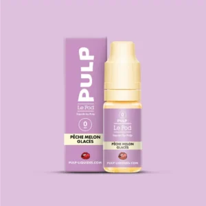 le pod liquide by pulp peche melon glaces 10 ml